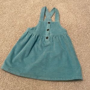 Blue corduroy dress
